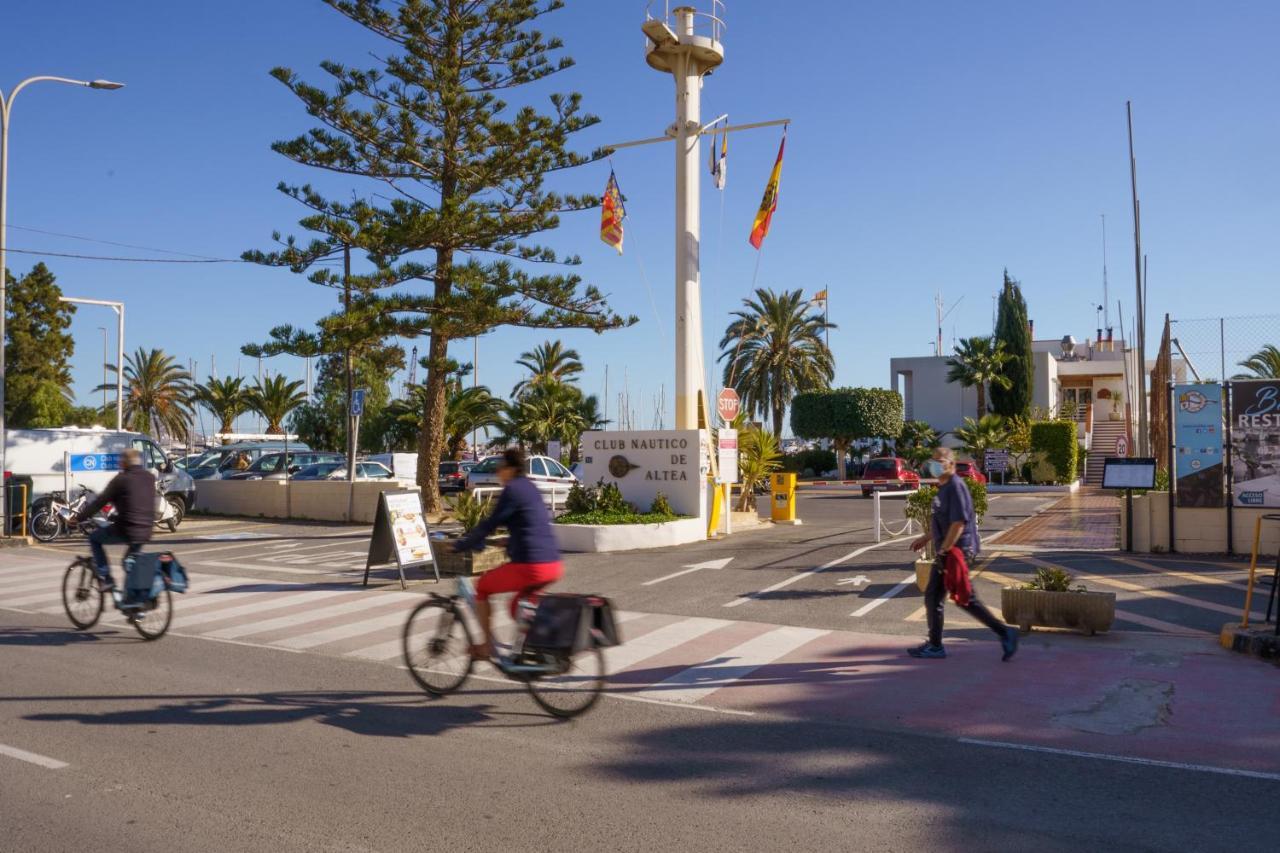Altea Puerto Playa Daire Dış mekan fotoğraf